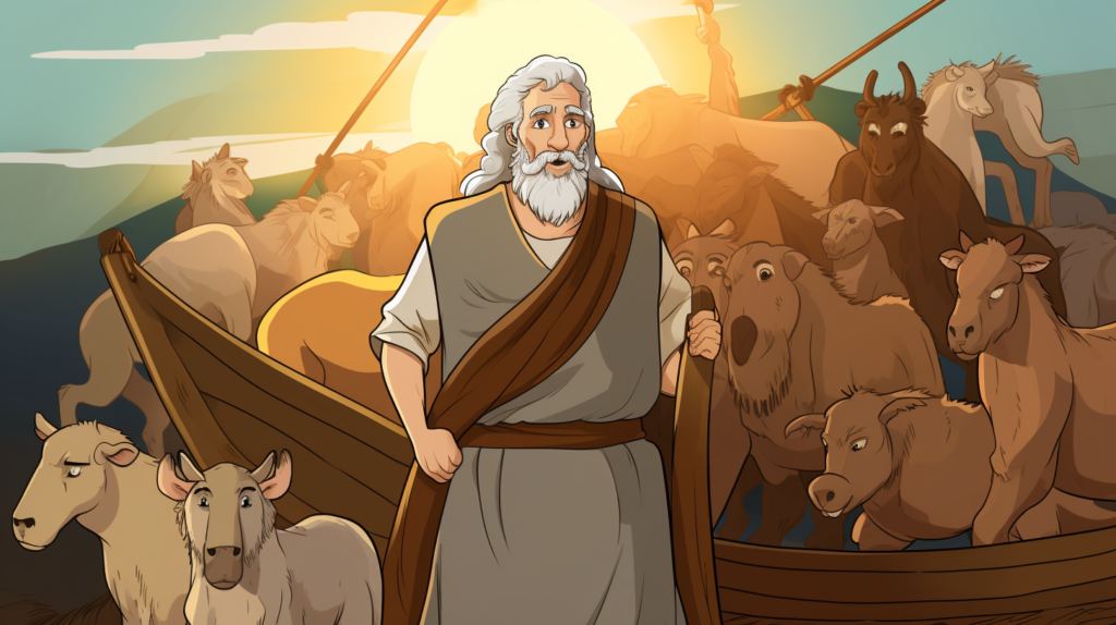 A Incrível História de Noé: A História por Trás da Arca de Noé e do Grande Dilúvio!