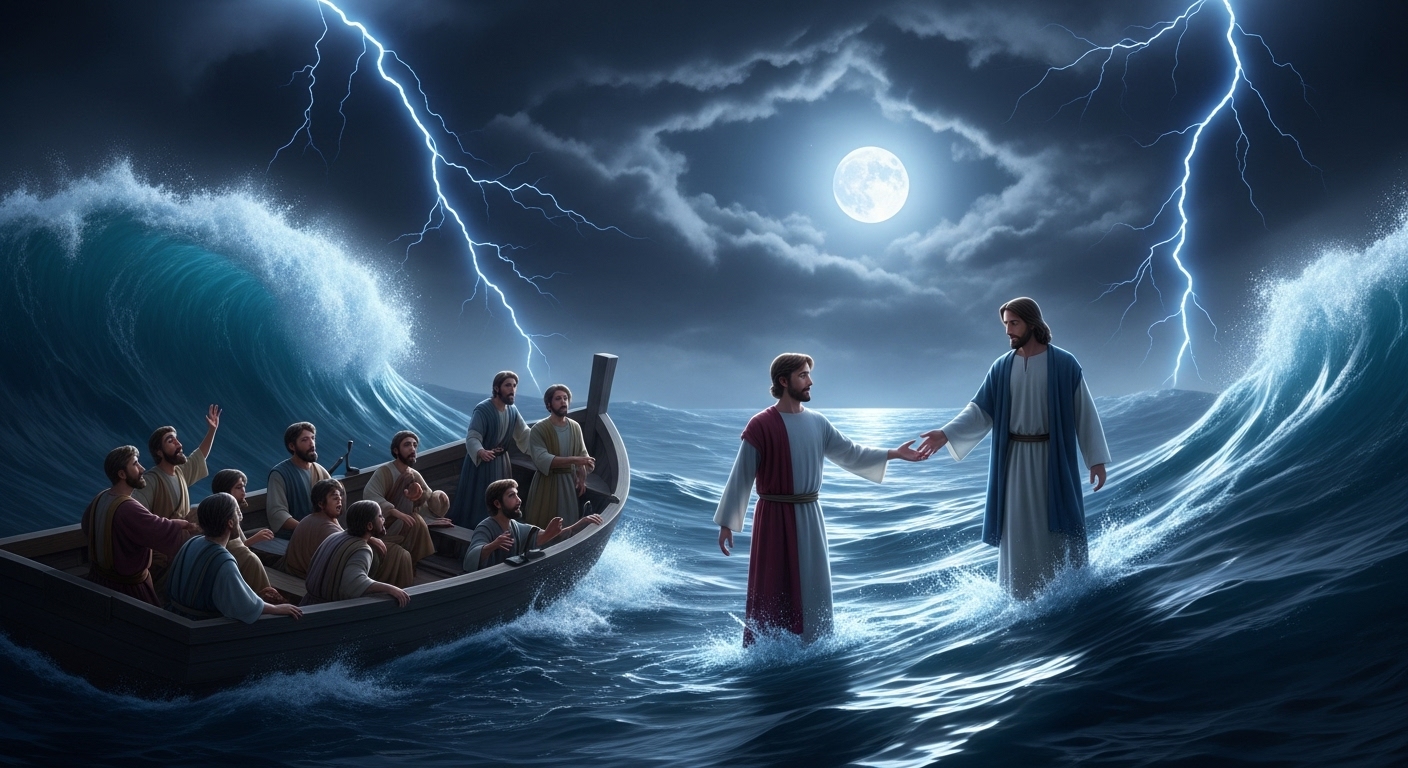 Os Maiores Milagres de Jesus Cristo: Uma Jornada Inspiradora em Estilo Pixar 2 Gerando imagem...